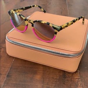 NEW Warby Parker Percey Pink + Tortoise Sunglasses